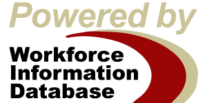 Logo Text: Powered by Workforce Information Database